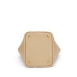 Hermès Beige Marfa Clemence Picotin Lock 22 Gold Hardware - Image 5
